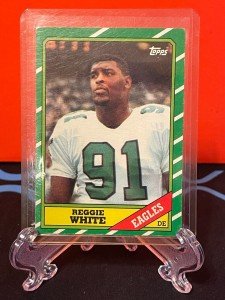 1986 Topps #275 Reggie White Rookie Card