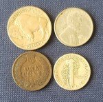 Rare US Coin Collection: 4 Unique Pieces