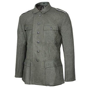 German M43 Field Grey Wool Tunic Replica