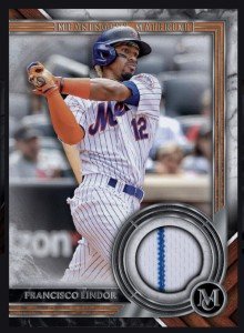 Francisco Lindor 2022 Topps Museum Patch Card