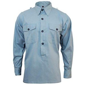 WW2 German Luftwaffe Replica Blue Shirt - Large