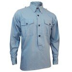 WW2 German Luftwaffe Replica Blue Shirt - Large