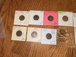Variety Lot of 181 Coins and Stamps