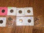 Variety Lot of 181 Coins and Stamps