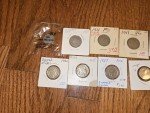 Variety Lot of 181 Coins and Stamps