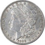 1888 Morgan Dollar Coin - 90% Silver Collectible