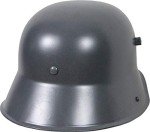 WW1 German M16 Helmet Replica with Sniper Plate
