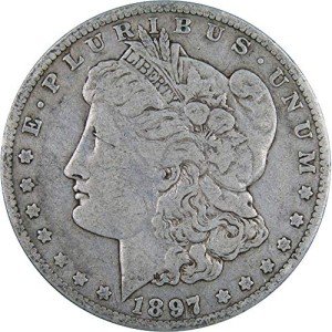 1897 O Morgan Dollar Silver $1 Coin