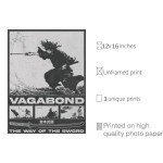 Berserk Vagabond Vinland Saga Anime Poster Set