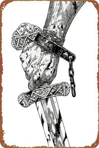 Vinland Saga Retro Metal Tin Sign - 8x12 Inch