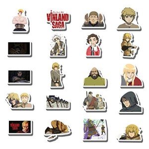 20 PCS Vinland Aesthetic Waterproof Stickers Pack