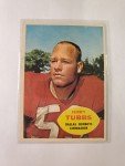1960 Topps Jerry Tubbs Cowboys Card #38