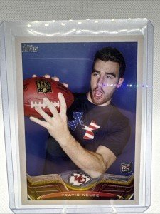 Travis Kelce 2013 Topps Chrome Rookie Card #118