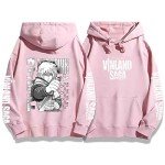 Vinland Saga Unisex Pink Hoodie for Fans