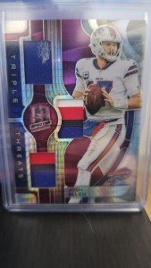 2023 Panini Spectra Josh Allen Pink Neon 9/15