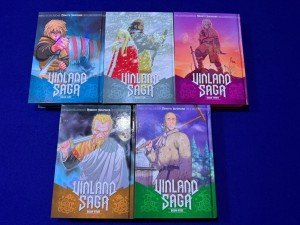 Vinland Saga Manga English Hardcover Volumes 1-5 Set