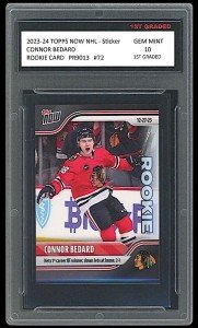 Connor Bedard 2023-24 Topps Now Rookie Card