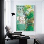Vinland Saga Manga Art Poster for Modern Decor