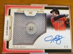 Alex Bregman 2024 Topps Definitive Patch Auto 1/1