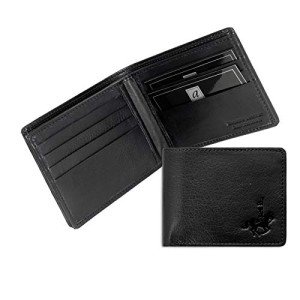 RCMP Bi-fold Badge Wallet in Midnight Black