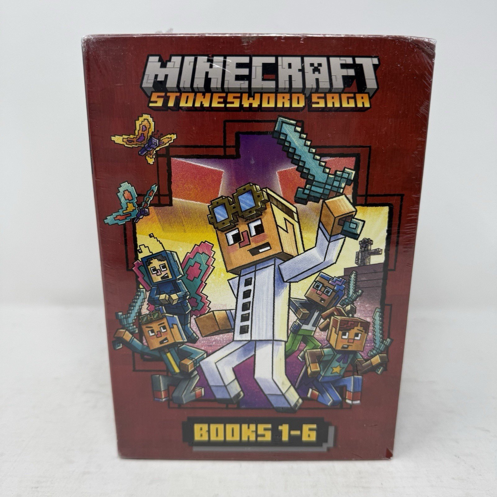 Minecraft Stonesword Saga Chapter Book Box Set