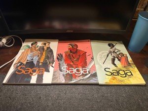 Saga Comics: Complete Volumes 1-3 Set