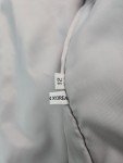 Vintage Arctic White Silver Fox Fur Jacket, Size 12