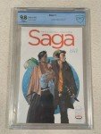 SAGA #1 CBCS 9.8 White Pages – 2012 Edition