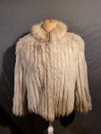 Chic Medium Silver Fox Fur Coat