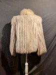Chic Medium Silver Fox Fur Coat