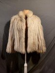 Chic Medium Silver Fox Fur Coat