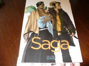Saga Volume 1 by Brian K. Vaughan & Fiona Staples
