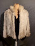 Chic Medium Silver Fox Fur Coat