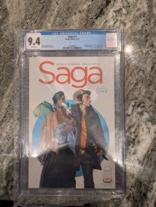 Saga Issue #1 - First Print - CGC 9.4