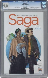 Saga 1A 1st Printing CGC 9.8 Edition