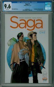 SAGA #1 CGC 9.6 Vaughan Staples Edition
