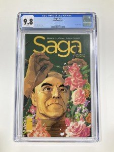 SAGA #11 CGC 9.8 White Pages Edition