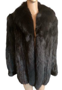1990s Luxury Silver Tag Mink Fur Coat