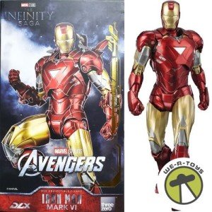 Iron Man Mark VI DLX Action Figure by Threezero