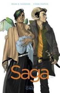 Saga, Vol. 1 - Paperback by Brian K. Vaughan