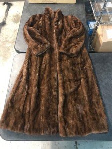 SAGA Women's Mink Fur Coat - Stylish and Warm