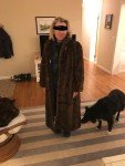 SAGA Women's Mink Fur Coat - Stylish and Warm