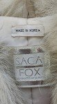 Silver Tag Fox Fur Coat Size L