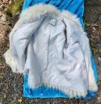 Silver Tag Fox Fur Coat Size L