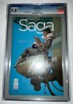 Saga #8 Staples CGC 9.8 with Mini-Print