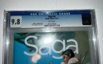 Saga #8 Staples CGC 9.8 with Mini-Print