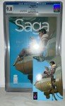 Saga #8 Staples CGC 9.8 with Mini-Print