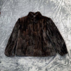 1980s Vintage SAGA Mink Fur Jacket for Women
