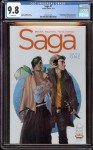Saga #1 CGC 9.8 - First Appearance of Alana & Hazel