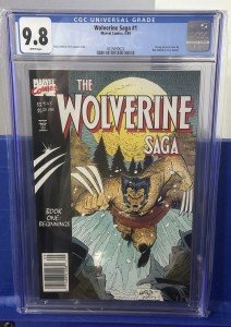 Wolverine Saga #1 Marvel Comic 1989